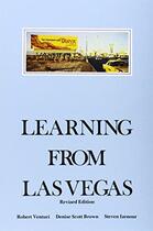 Couverture du livre « Robert venturi denise scott-brown learning from las vegas (revised edition) » de Robert Venturi aux éditions Mit Press