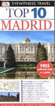 Couverture du livre « TOP 10 ; MADRID » de C. & M.Rice aux éditions Dorling Kindersley