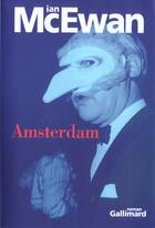 Couverture du livre « Amsterdam » de Ian Mcewan aux éditions Gallimard
