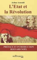 Couverture du livre « L'état et la révolution » de Arthur Arnould aux éditions Res Publica