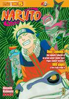 Couverture du livre « Naruto Tome 5 » de Masashi Kishimoto aux éditions Kana