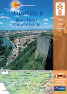 Couverture du livre « Alsace franche comte (dole > basel) » de  aux éditions Kartographie