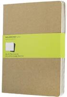 Couverture du livre « Cahier blanc - tres grand format - couverture souple en carton kraft » de Moleskine aux éditions Moleskine Papet