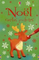 Couverture du livre « Noël ; cartes pochoirs » de Katie Lovell aux éditions Usborne