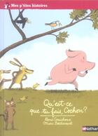 Couverture du livre « Qu est-ce que tu fais cochon - vol24 » de Gouichoux/Boutavant aux éditions Nathan