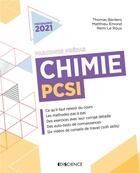 Couverture du livre « Chimie PCSI (2e édition) » de Thomas Barilero et Matthieu Emond et Remi Le Roux aux éditions Ediscience