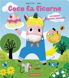Couverture du livre « Coco la licorne - la cabane bonbons-bananes » de Kiko/Battault aux éditions Casterman
