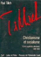 Couverture du livre « Christianisme et socialisme » de Paul Tillich aux éditions Cerf