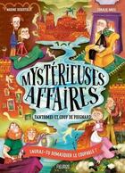 Couverture du livre « Mystérieuses affaires : Fantômes et coup de poignard » de Nadine Debertolis et Coralie Muce aux éditions Fleurus