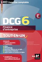 Couverture du livre « DCG 6 - finance d'entreprise ; manuel et applications (2e édition) » de Annaick Guyvarc'H aux éditions Foucher