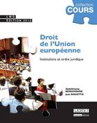 Couverture du livre « Droit de l'union européenne (2e édition) » de Abdelkhaleq Berramdane aux éditions Lgdj