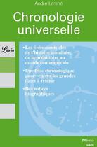 Couverture du livre « Chronologie universelle » de André Larané aux éditions J'ai Lu