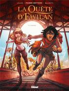 Couverture du livre « La quête d'Ewilan Tome 2 : Akiro » de Lylian et Pierre Bottero et Laurence Baldetti aux éditions Glenat