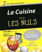 Couverture du livre « La cuisine pour les nuls » de Helene Darroze aux éditions First