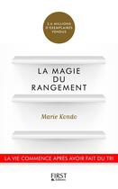 Couverture du livre « La magie du rangement » de Marie Kondo aux éditions First