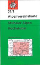 Couverture du livre « Stubaier alpen hochstubai » de  aux éditions Alpen Veiren