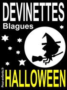 Couverture du livre « Devinettes, blagues ; Halloween » de Claude Marc aux éditions Pour-enfants.fr