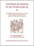 Couverture du livre « Liturgie de paques et du temps pascal vol. 2 » de Gouzes/Revel aux éditions Studio Sm