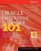 Couverture du livre « Oracle enterprise manager 101 » de Vanting Lars Bo aux éditions Mcgraw-hill Education