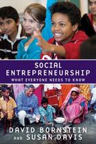 Couverture du livre « Social Entrepreneurship: What Everyone Needs to Know » de Davis Susan aux éditions Oxford University Press Usa