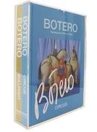 Couverture du livre « Botero boxed set paintings and works on paper (2 vol) » de Botero Ferando aux éditions Glitterati London