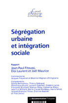 Couverture du livre « Segregation urbaine et integration sociale » de  aux éditions Documentation Francaise