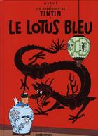 Couverture du livre « Les aventures de Tintin Tome 5 : le lotus bleu » de Herge aux éditions Casterman