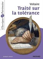 Couverture du livre « Traité sur la tolérance » de Voltaire aux éditions Magnard