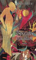 Couverture du livre « L'Esperance Macadam » de Gisele Pineau aux éditions Stock