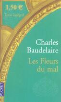 Couverture du livre « Les fleurs du mal » de Charles Baudelaire aux éditions Pocket