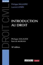 Couverture du livre « Introduction au droit (10e édition) » de Philippe Malaurie et Philippe Morvan aux éditions Lgdj