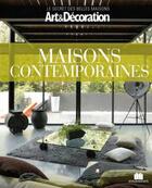 Couverture du livre « Maison contemporaines » de Nathalie Soubiran aux éditions Massin