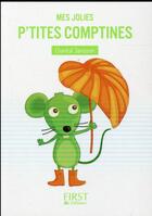 Couverture du livre « Mes jolies comptines » de Chantal Janisson aux éditions First