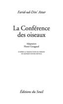 Couverture du livre « La conférence des oiseaux » de Farid Ud-Din Attar aux éditions Points