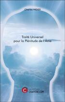 Couverture du livre « Traité universel pour la plénitude de l'âme » de Charles Hidier aux éditions Chapitre.com