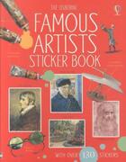 Couverture du livre « Famous artists sticker book ; with over 130 stickers » de Megan Cullis aux éditions Usborne