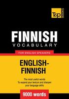Couverture du livre « Finnish vocabulary for English speakers - 9000 words » de Andrey Taranov aux éditions T&p Books