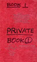 Couverture du livre « Lee lozano: private book 1 (reprint) » de Lozano Lee aux éditions Karma
