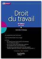 Couverture du livre « Droit du travail (édition 2011/2012) » de Martine Le Bihan-Guénolé aux éditions Hachette Education