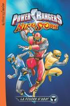 Couverture du livre « Power Rangers - ninja storm t.2 ; la foudre s'abat » de  aux éditions Le Livre De Poche Jeunesse