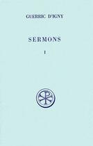 Couverture du livre « Sermons t.1 ; introduction, texte, critique et notes » de  aux éditions Cerf