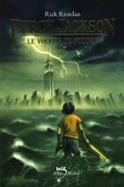 Couverture du livre « Percy Jackson T.1 ; le voleur de foudre » de Rick Riordan aux éditions Albin Michel