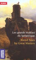 Couverture du livre « Les grands maitres du fantastique » de Irving/Poe/Bierce aux éditions Langues Pour Tous