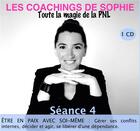 Couverture du livre « Les coachings de Sophie t.4 ; être en paix avec soi-même » de Sophie Magenta aux éditions Voolume