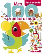 Couverture du livre « Mes 100 premiers mots petit monde » de  aux éditions Hemma