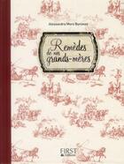 Couverture du livre « Remedes de nos grands-meres » de Moro-Buronzo A. aux éditions First