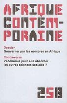 Couverture du livre « Afrique contemporaine 2016/2 - 258 - gouverner par les nombres en afrique » de  aux éditions De Boeck Superieur