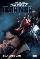 Couverture du livre « Tony Sstark : Iron Man t.1 : self-made man » de Dan Slott et Valerio Schiti aux éditions Panini