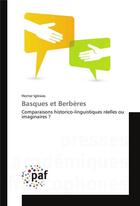 Couverture du livre « Basques et berberes » de Hector Iglesias aux éditions Presses Academiques Francophones