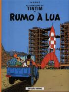 Couverture du livre « As aventuras de Tintim t.16 ; rumo à lua » de Herge aux éditions Casterman